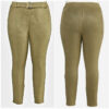 Faux Suede Belted Leggings - Image 3